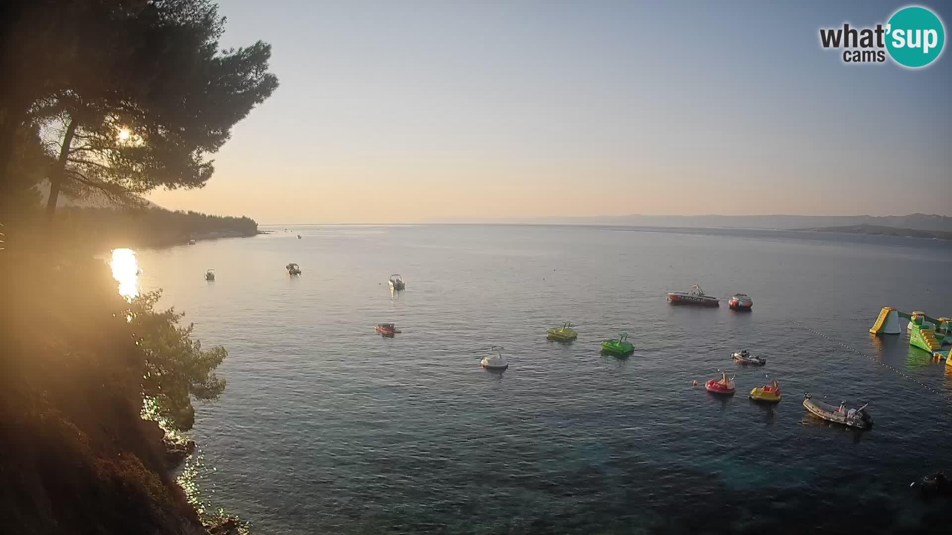 Webcam Potočine Beach Bol – Live View of Borak Beach, Brač Island