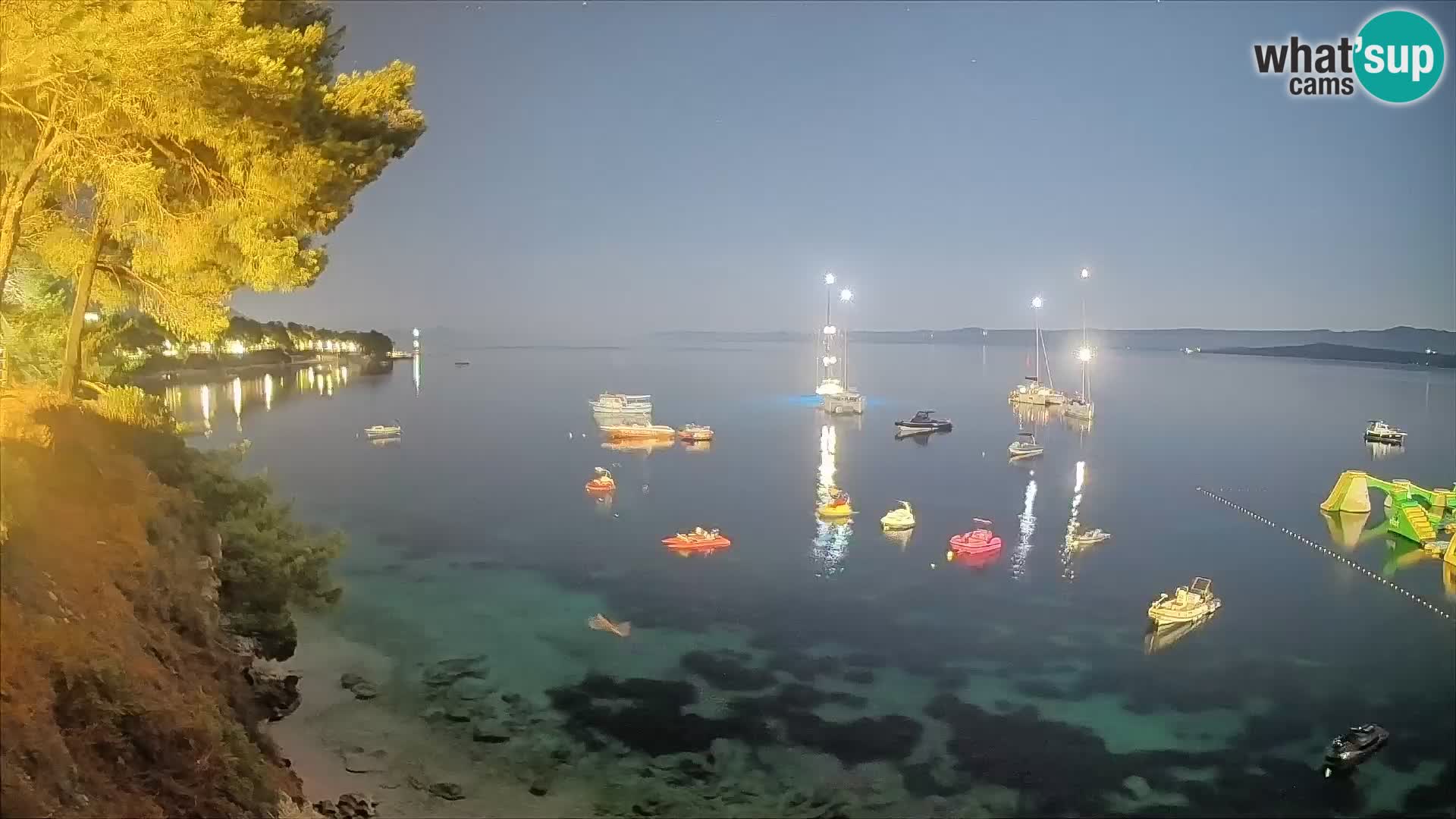 Webcam Potočine Beach Bol – Live View of Borak Beach, Brač Island