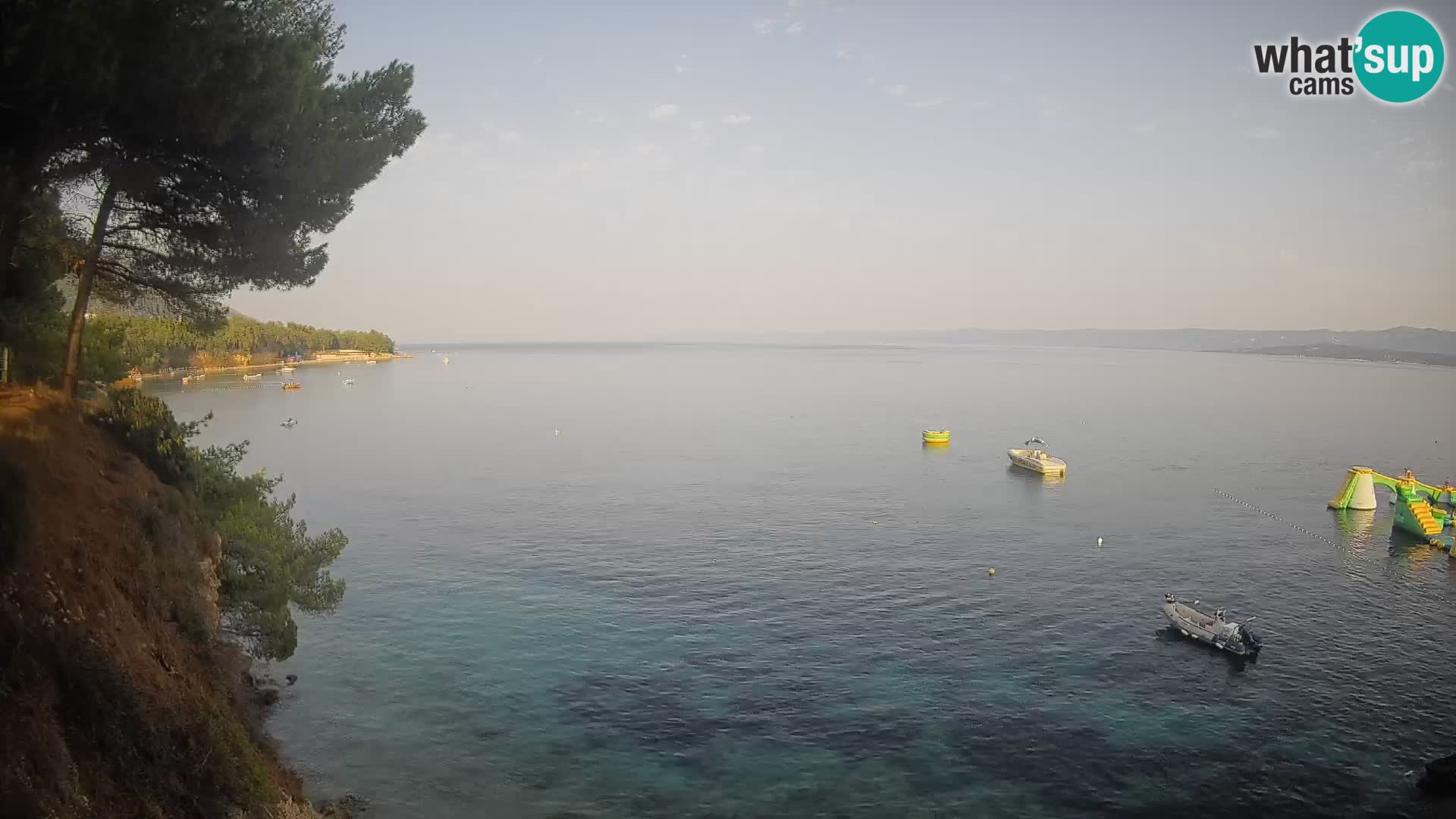 Webcam Playa Potočine Bol – Vista en vivo de Borak Beach, Isla de Brač