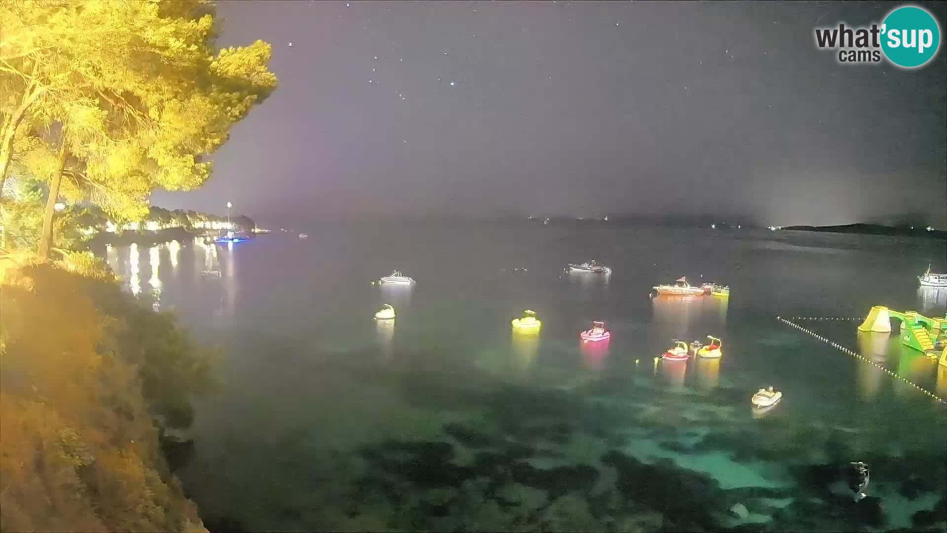 Webcam Potočine Beach Bol – Live View of Borak Beach, Brač Island