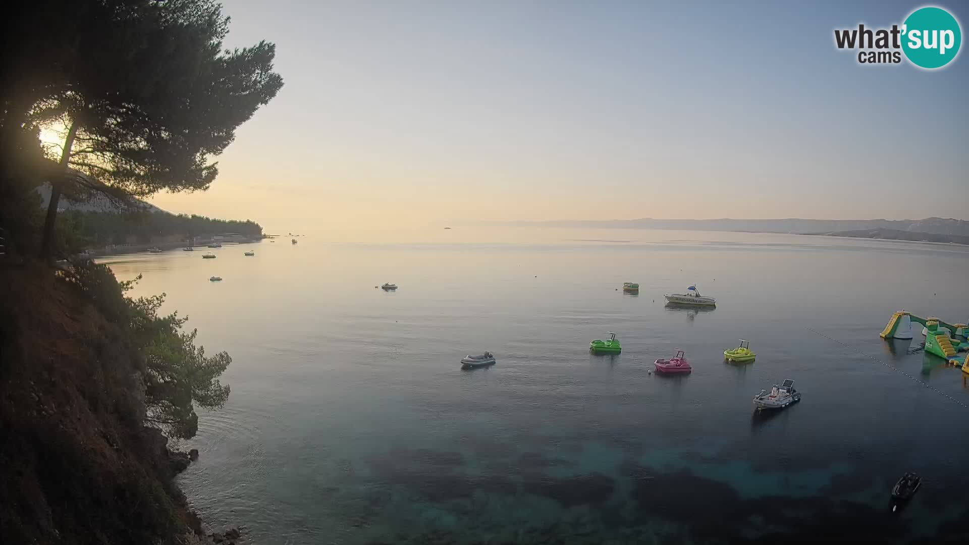 Web kamera Potočine Bol – Pogled uživo na plažu Borak, otok Brač
