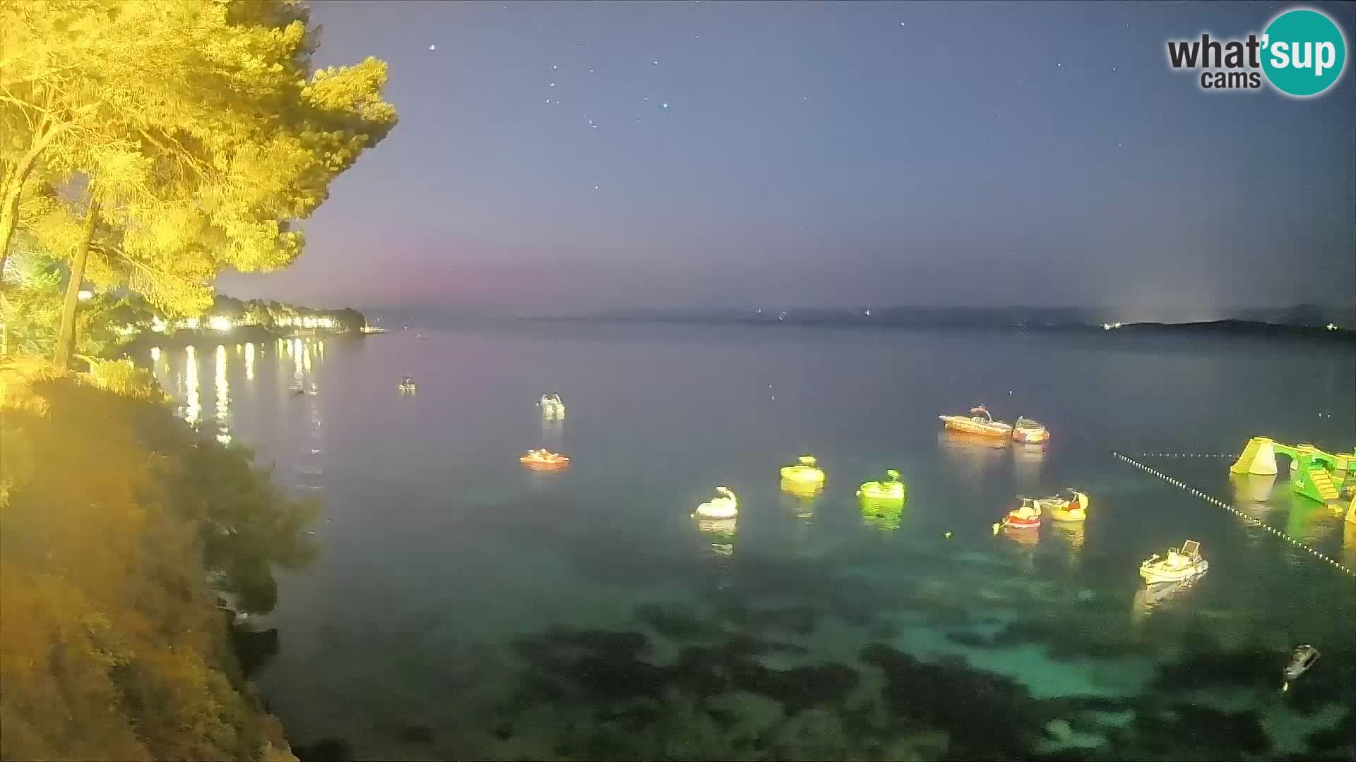 Webcam Potočine Beach Bol – Live View of Borak Beach, Brač Island