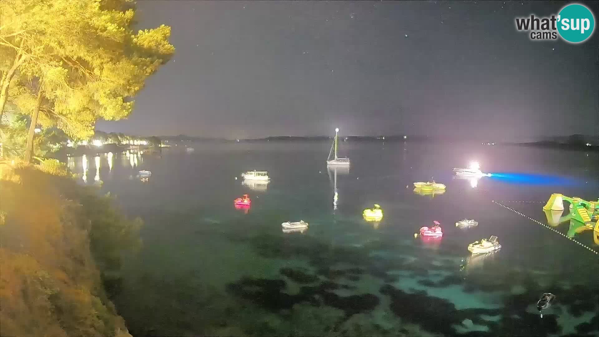 Webcam Strand Potočine Bol – Liveblick auf Borak Beach, Insel Brač