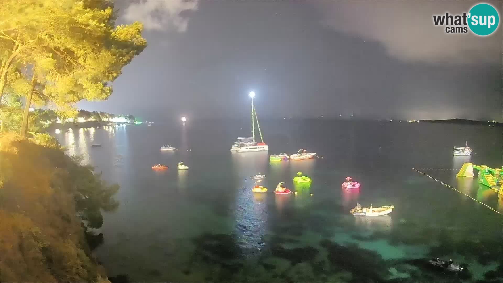 Webcam plage Potočine Bol – Vue en direct sur Borak Beach, île de Brač