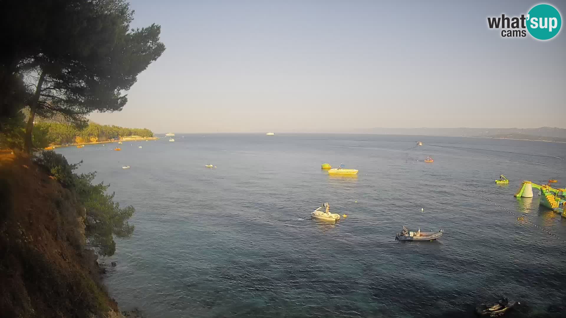 Webcam Potočine Beach Bol – Live View of Borak Beach, Brač Island