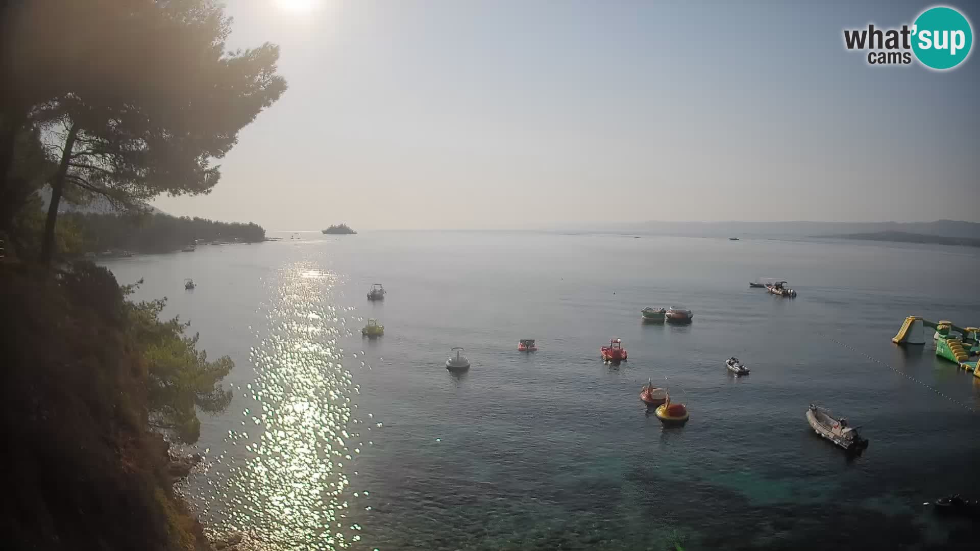 Webcam Strand Potočine Bol – Liveblick auf Borak Beach, Insel Brač