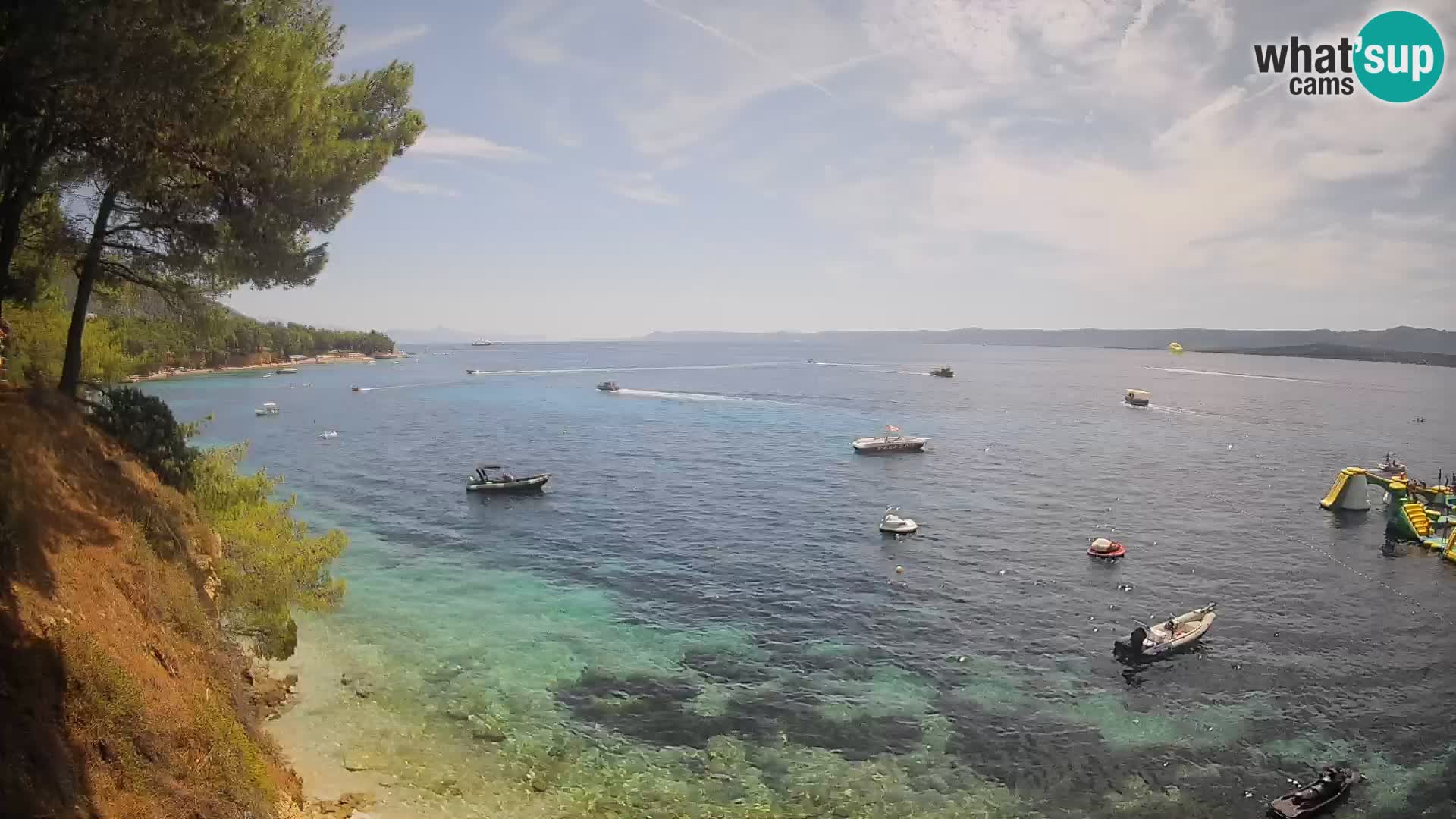 Webcam Strand Potočine Bol – Liveblick auf Borak Beach, Insel Brač