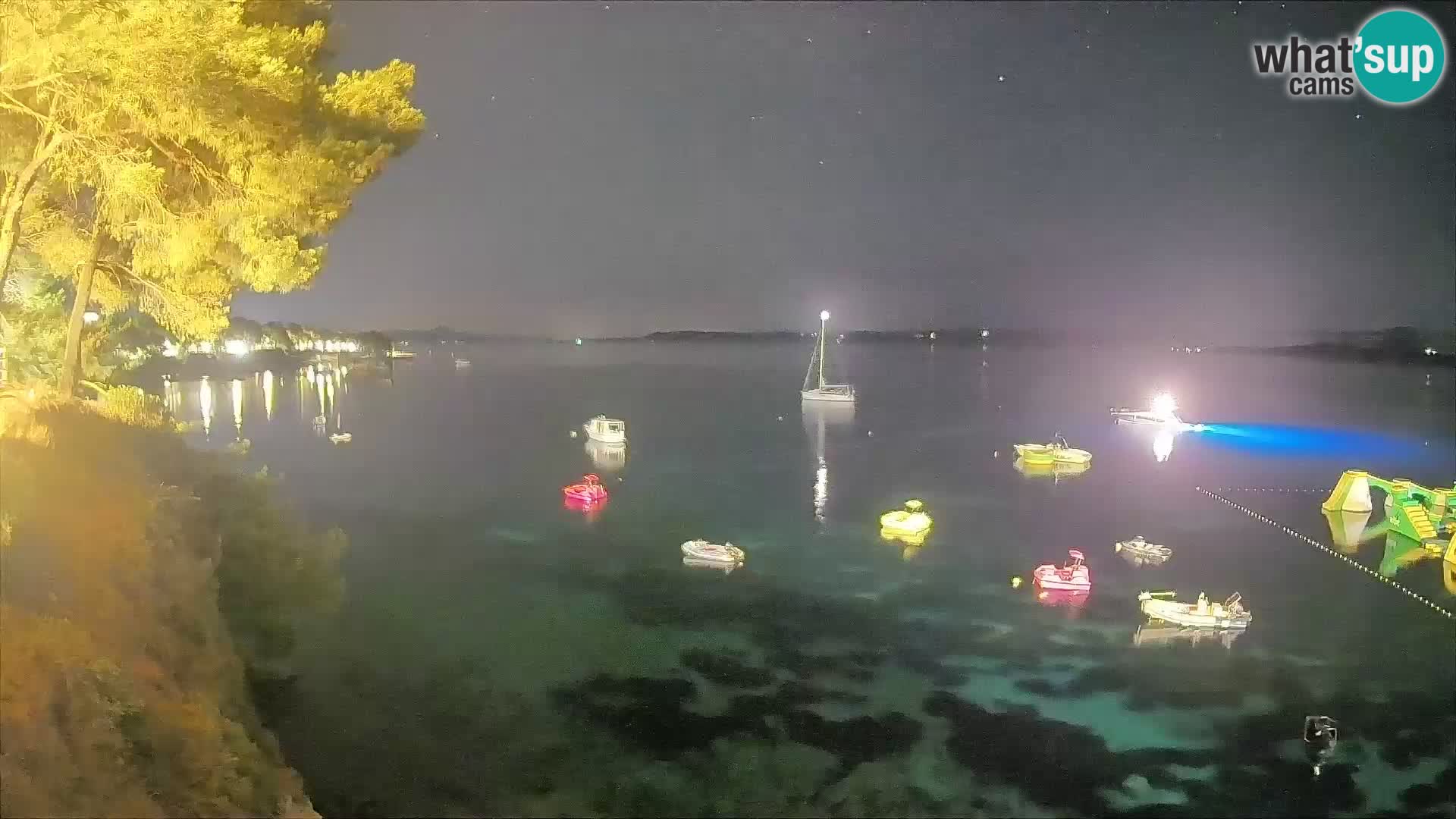 Webcam plage Potočine Bol – Vue en direct sur Borak Beach, île de Brač