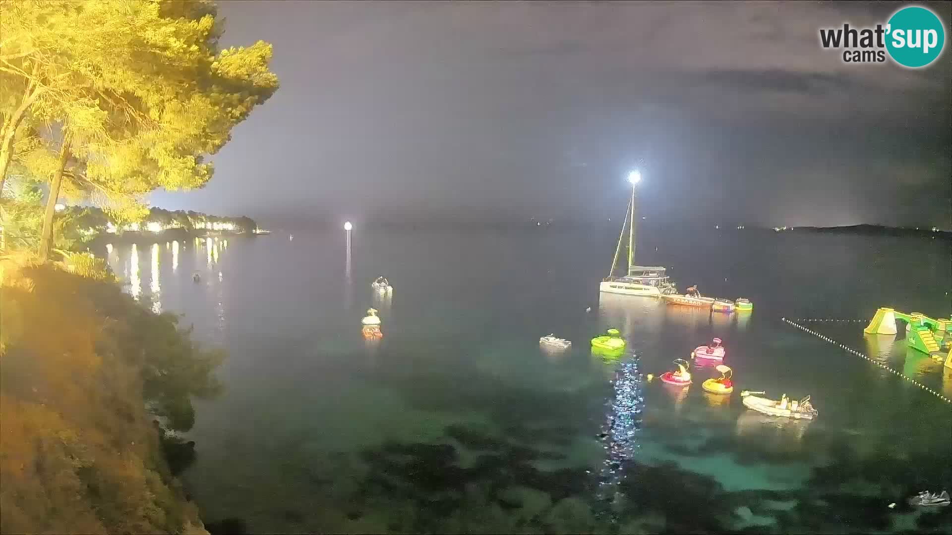 Webcam plage Potočine Bol – Vue en direct sur Borak Beach, île de Brač