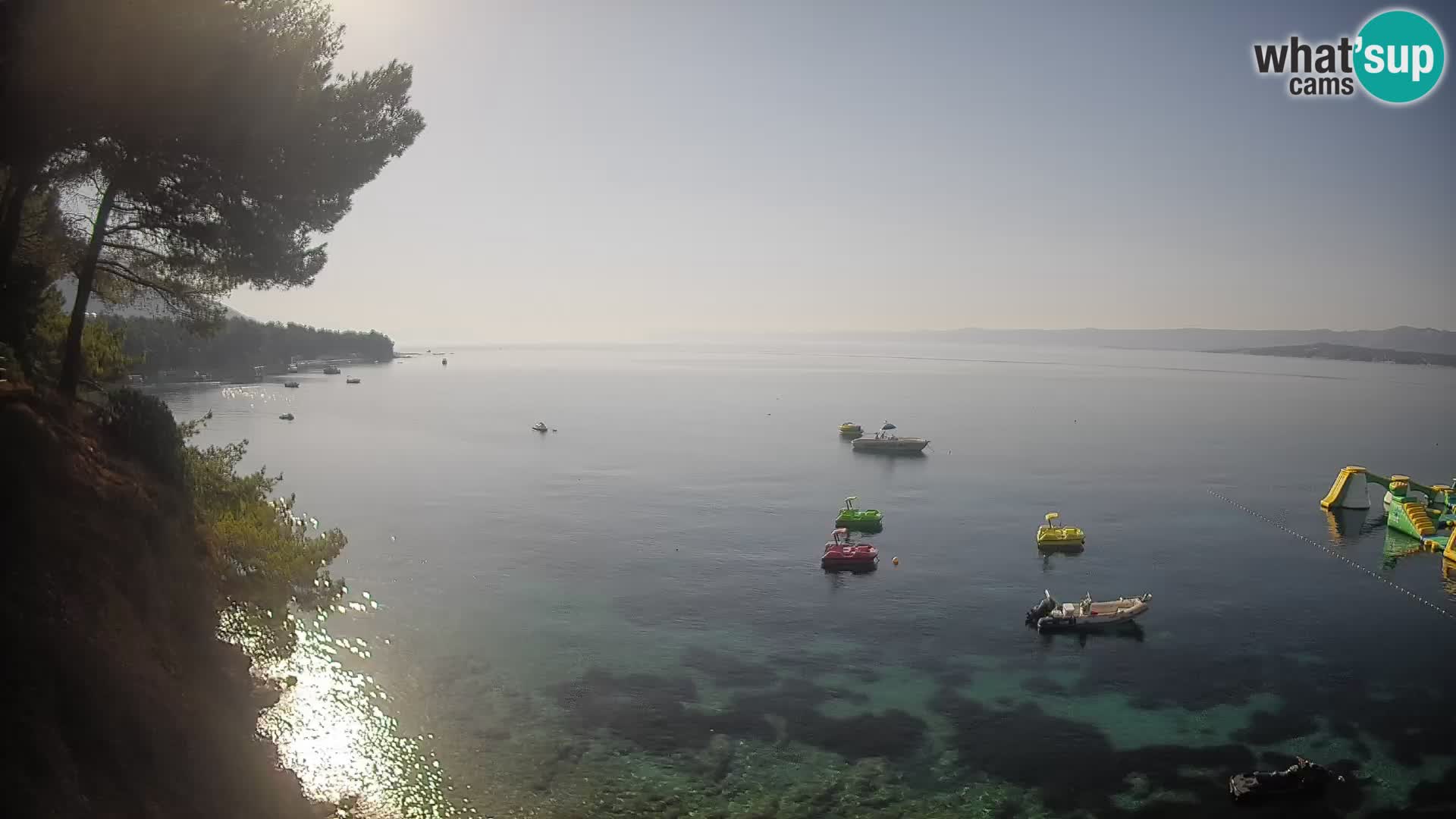 Webcam Potočine Beach Bol – Live View of Borak Beach, Brač Island