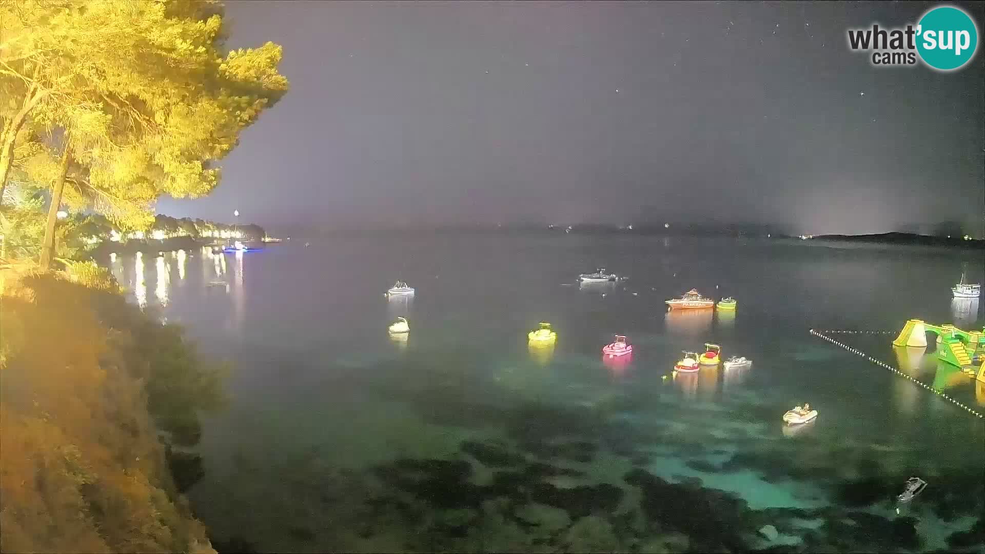 Webcam plage Potočine Bol – Vue en direct sur Borak Beach, île de Brač