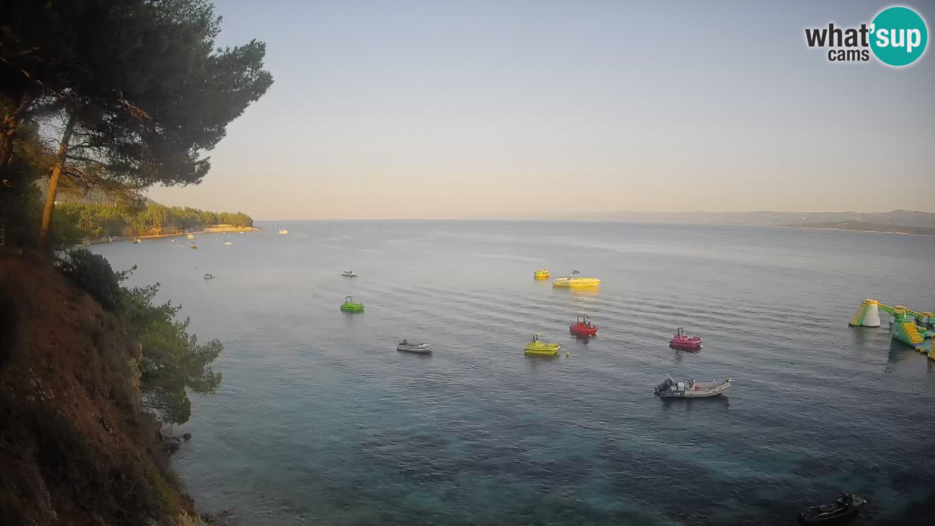 Webcam Potočine Beach Bol – Live View of Borak Beach, Brač Island