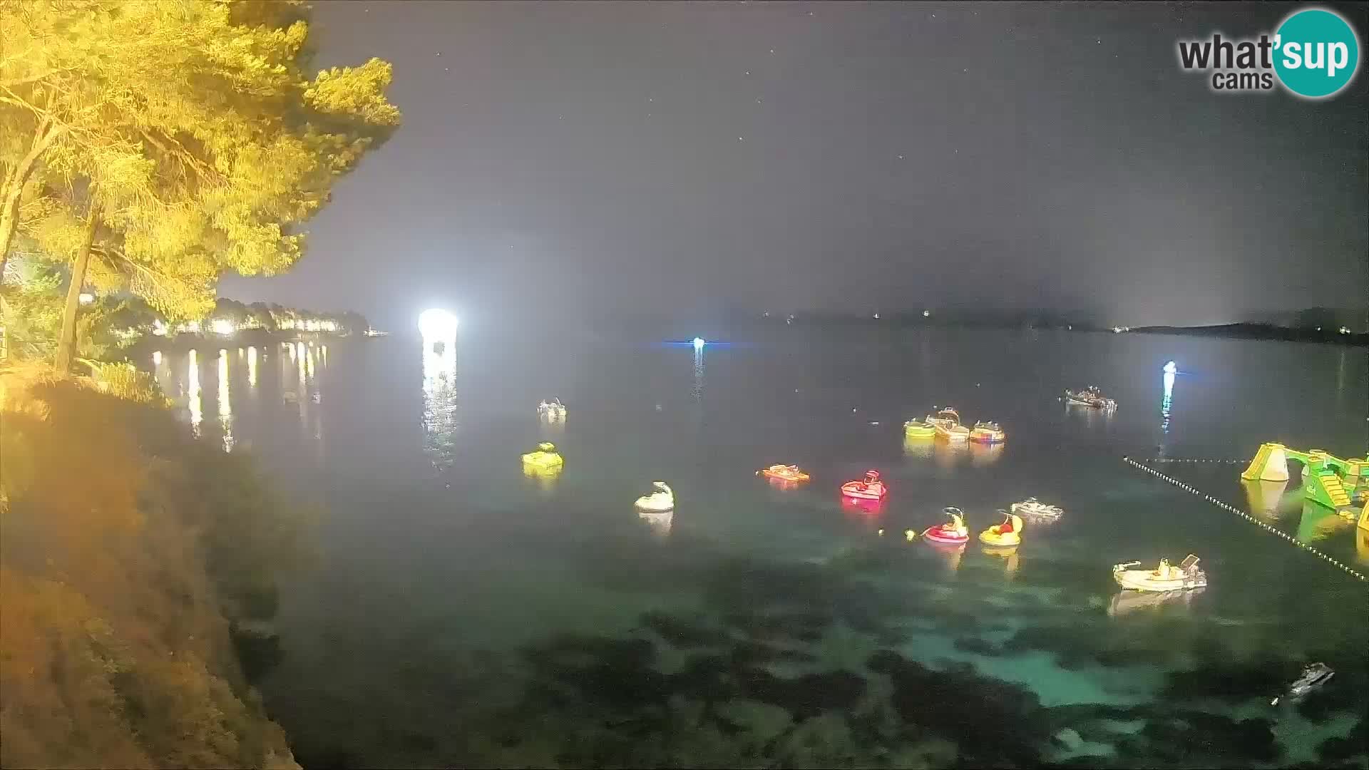 Webcam plage Potočine Bol – Vue en direct sur Borak Beach, île de Brač
