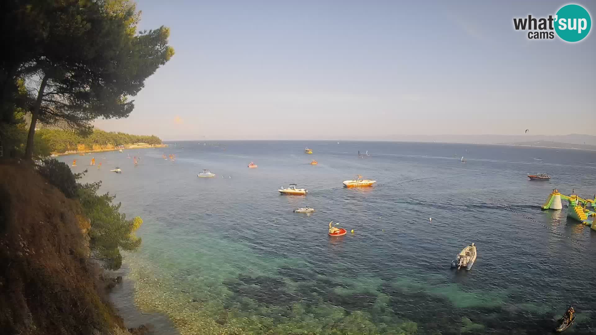 Webcam Strand Potočine Bol – Liveblick auf Borak Beach, Insel Brač