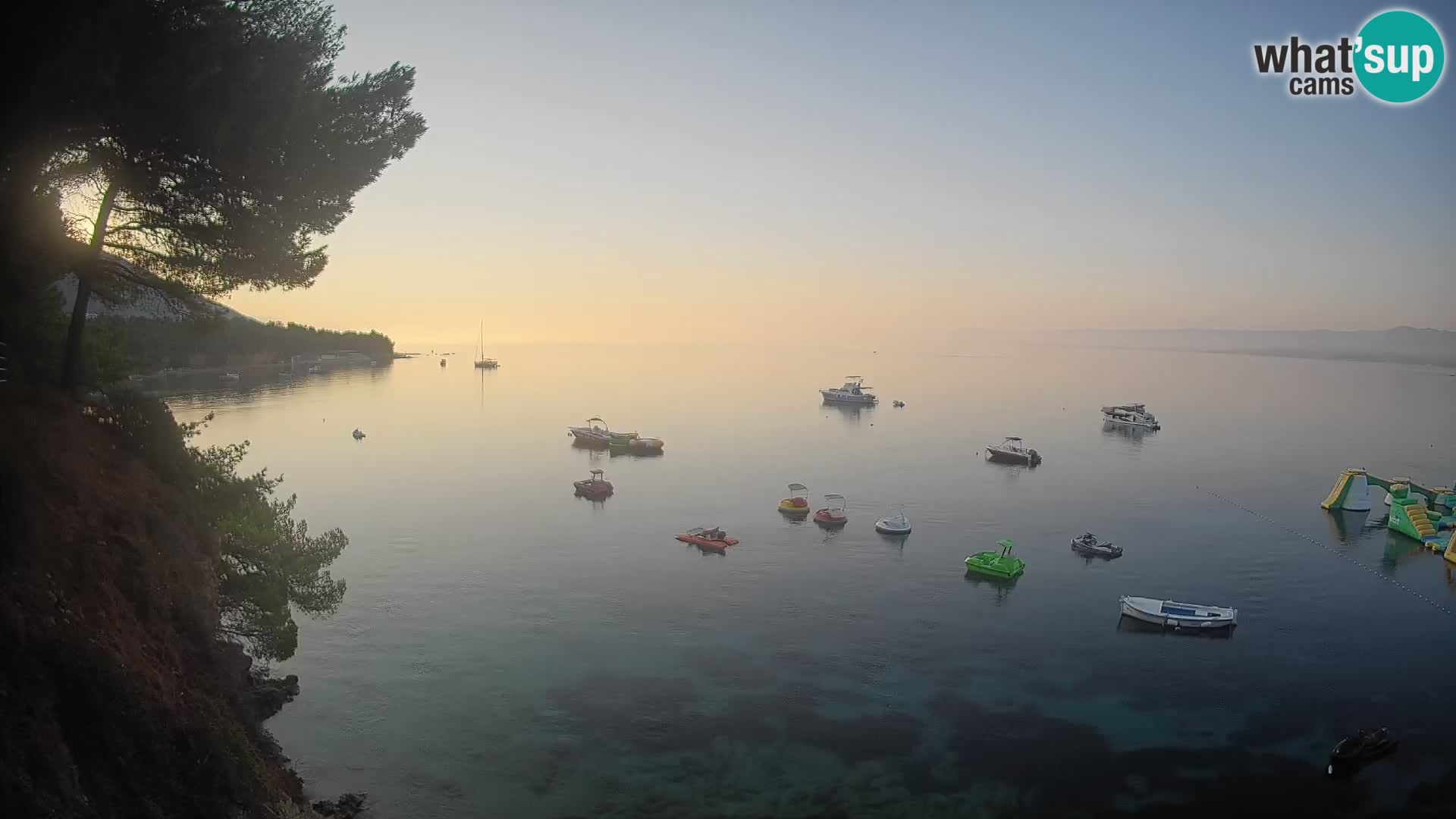 Webcam Strand Potočine Bol – Liveblick auf Borak Beach, Insel Brač