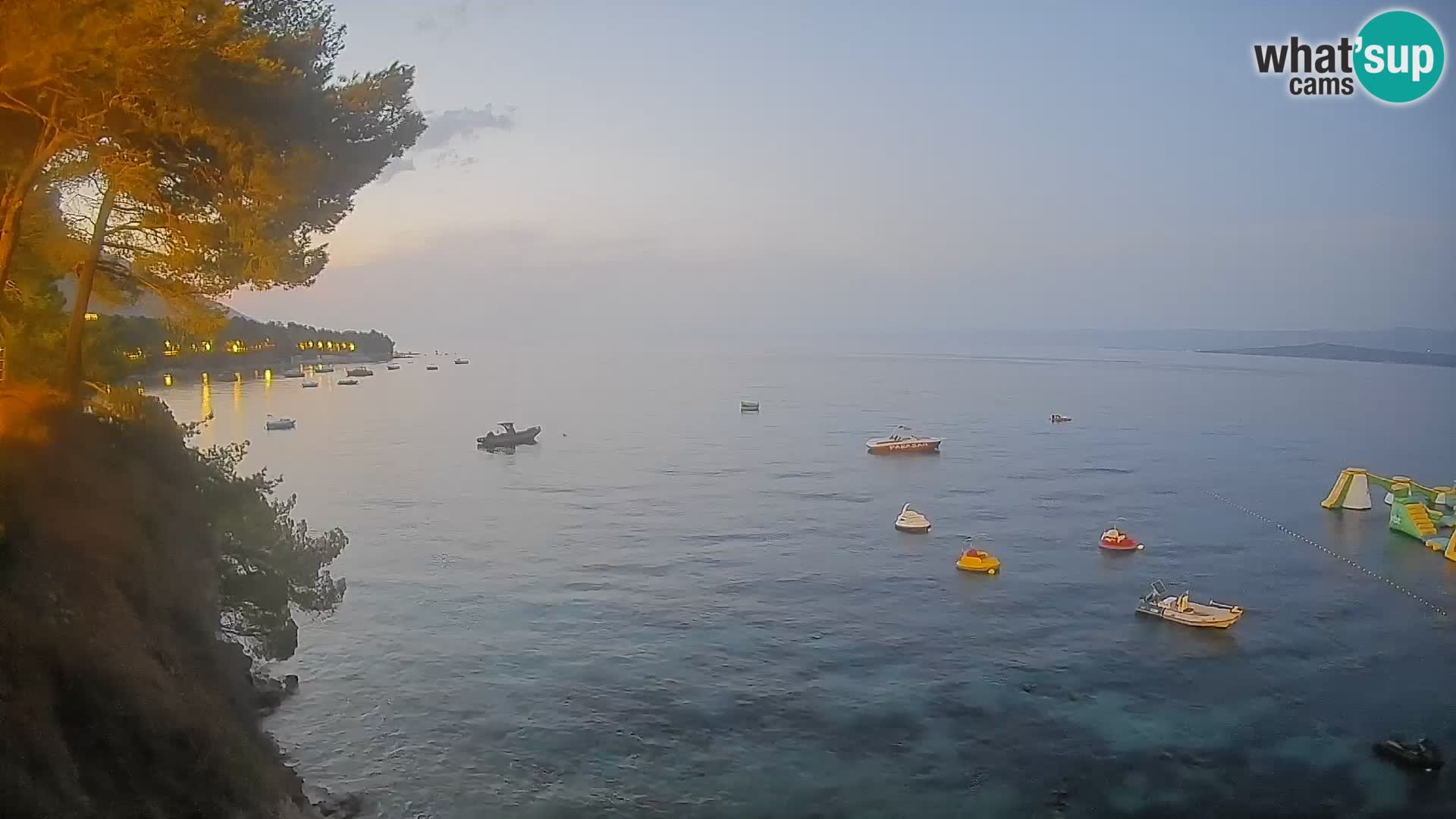 Webcam plage Potočine Bol – Vue en direct sur Borak Beach, île de Brač