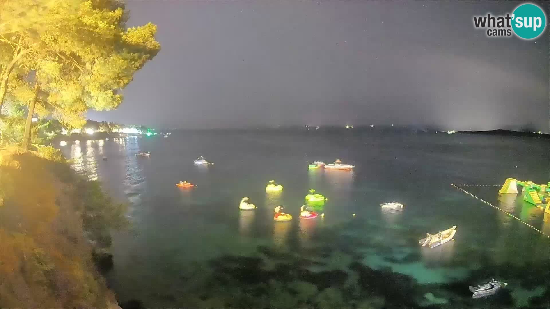 Webcam Strand Potočine Bol – Liveblick auf Borak Beach, Insel Brač