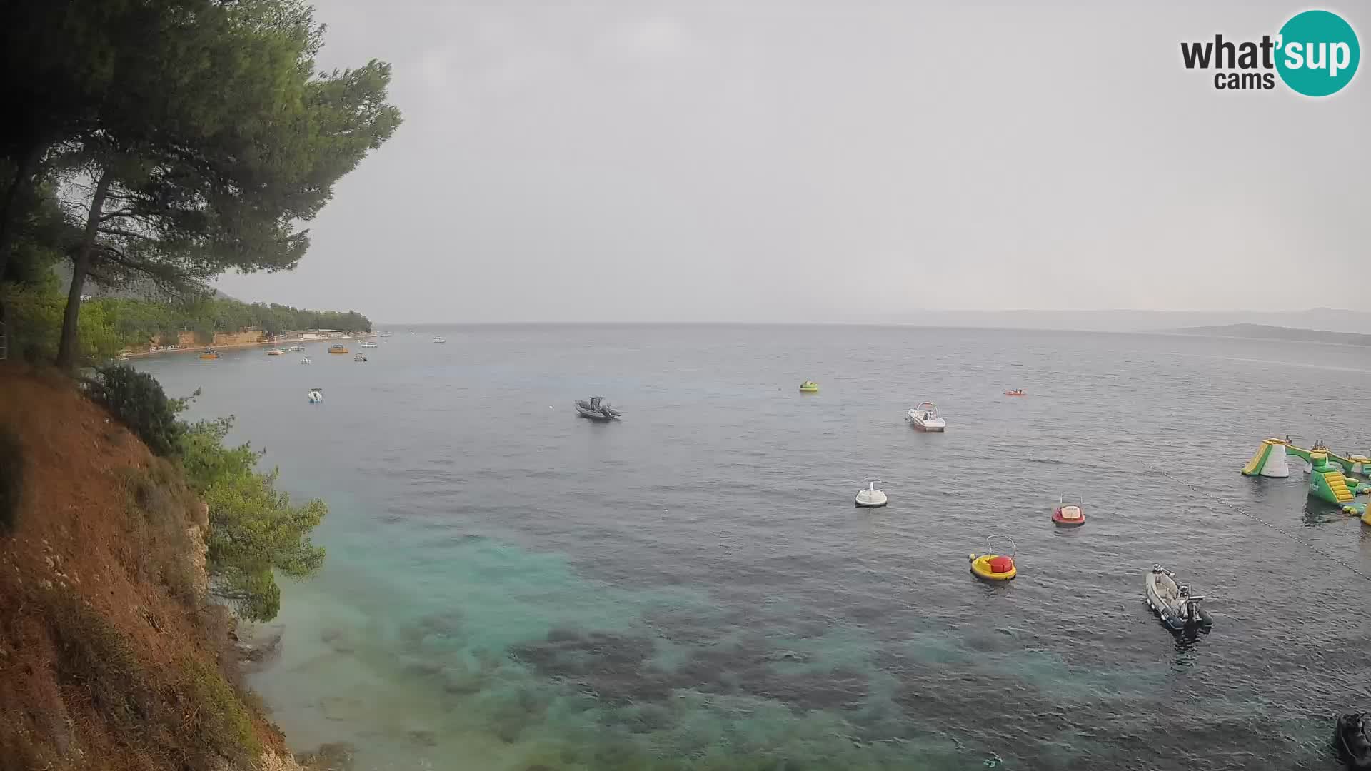Webcam Strand Potočine Bol – Liveblick auf Borak Beach, Insel Brač