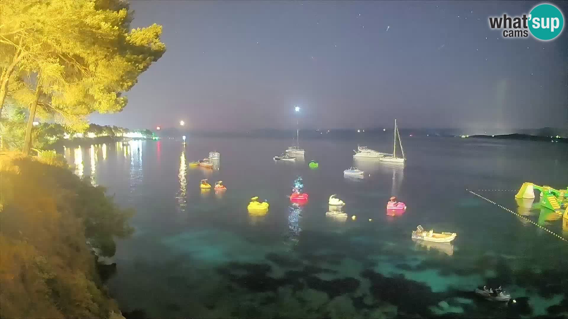 Webcam Potočine Beach Bol – Live View of Borak Beach, Brač Island