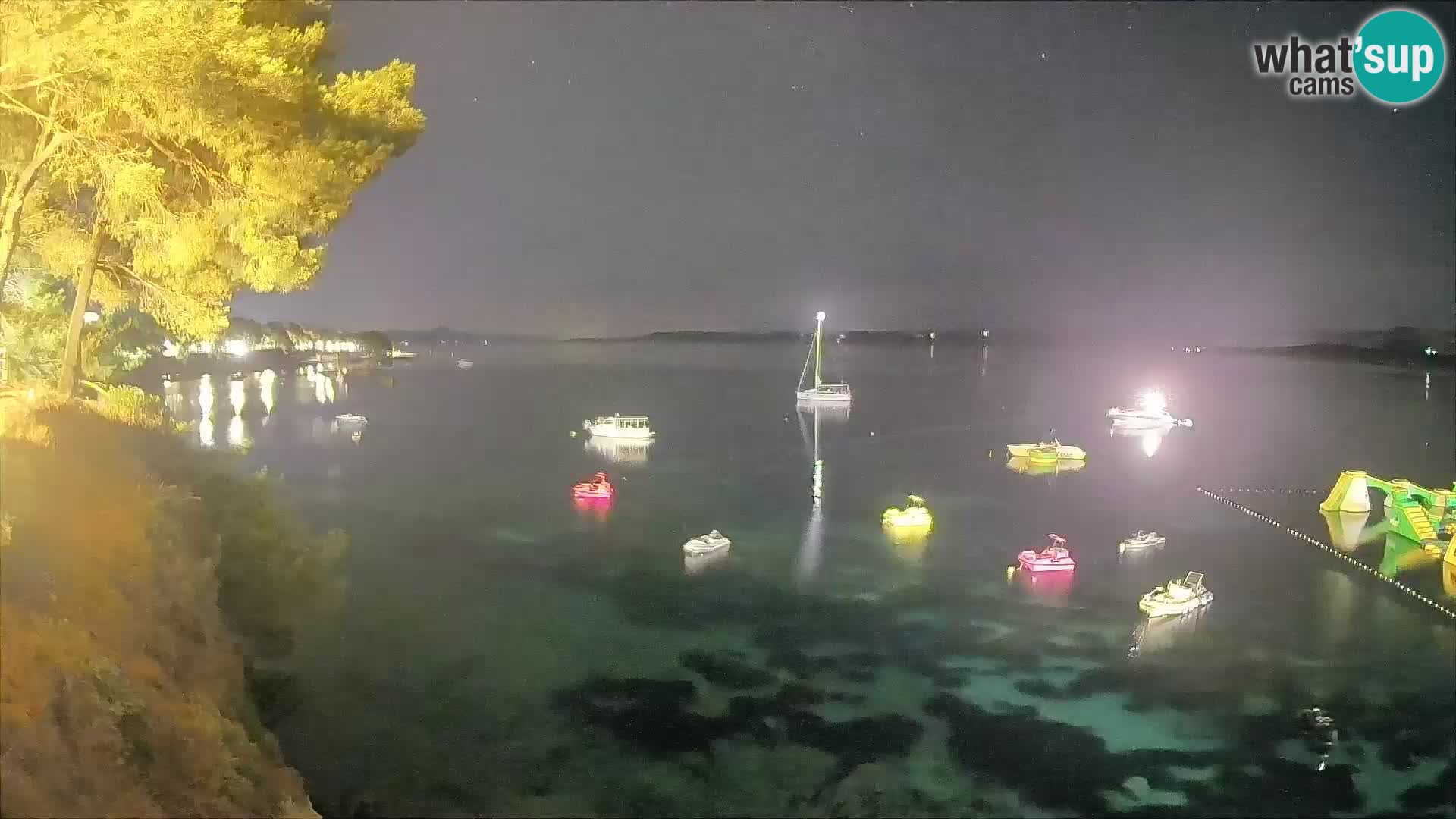 Webcam plage Potočine Bol – Vue en direct sur Borak Beach, île de Brač