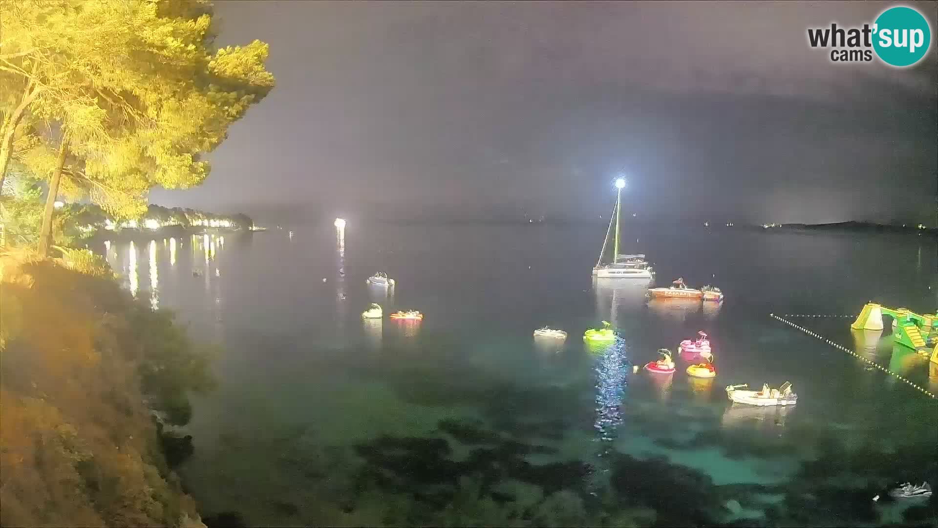 Webcam Potočine Beach Bol – Live View of Borak Beach, Brač Island