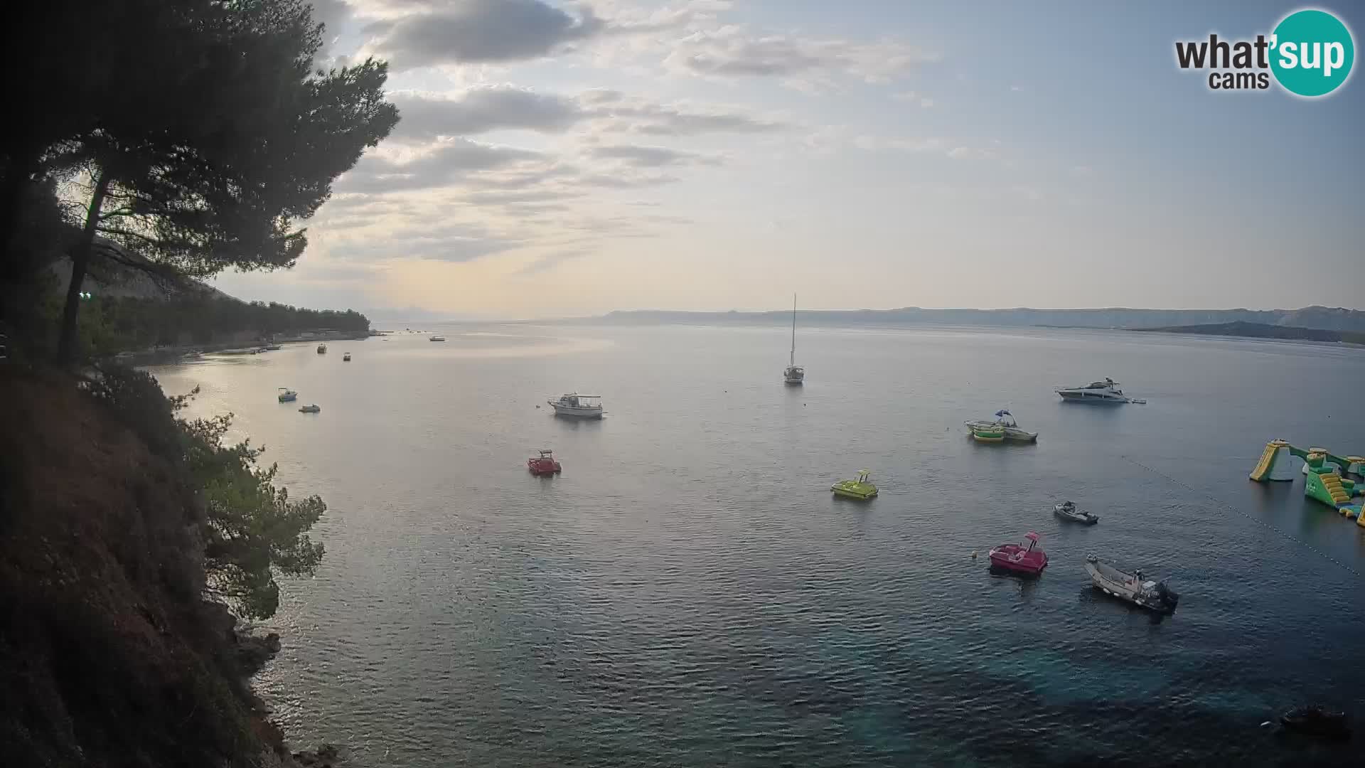 Webcam Strand Potočine Bol – Liveblick auf Borak Beach, Insel Brač