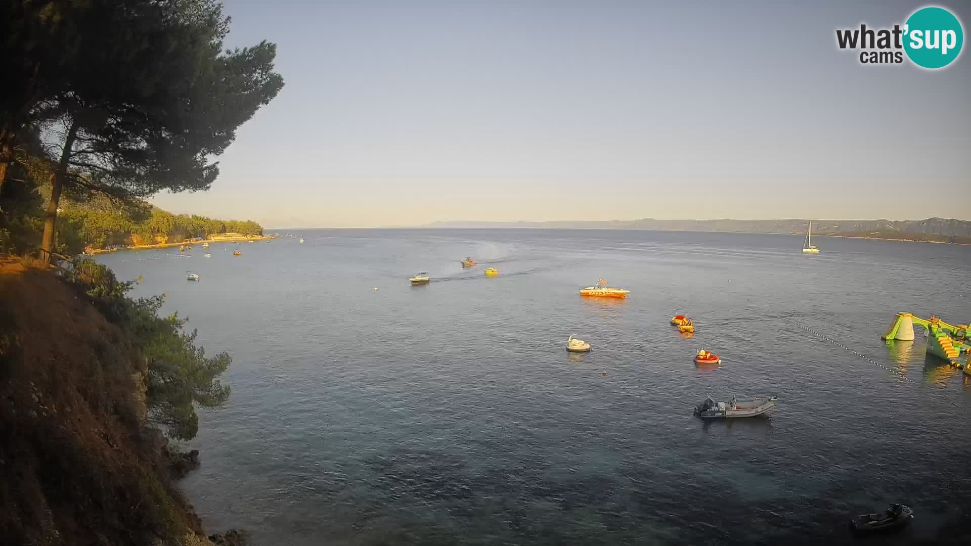 Webcam Strand Potočine Bol – Liveblick auf Borak Beach, Insel Brač