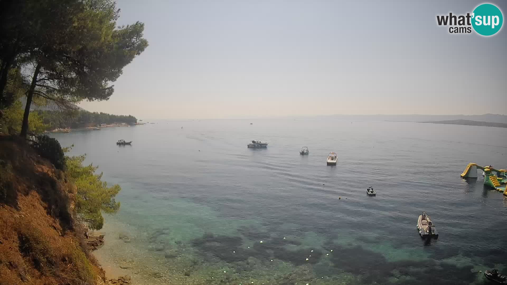 Webcam Strand Potočine Bol – Liveblick auf Borak Beach, Insel Brač