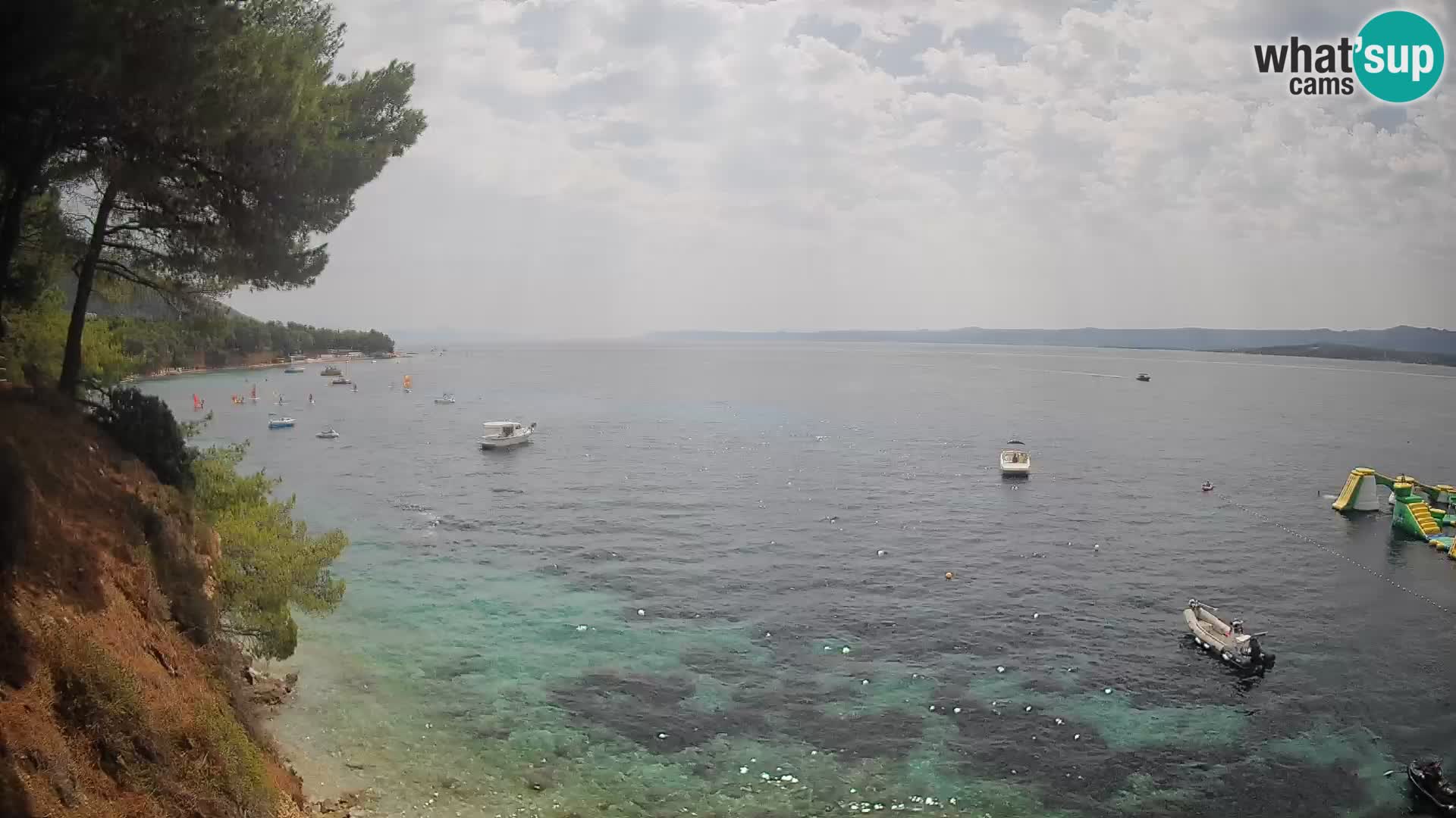 Webcam Strand Potočine Bol – Liveblick auf Borak Beach, Insel Brač