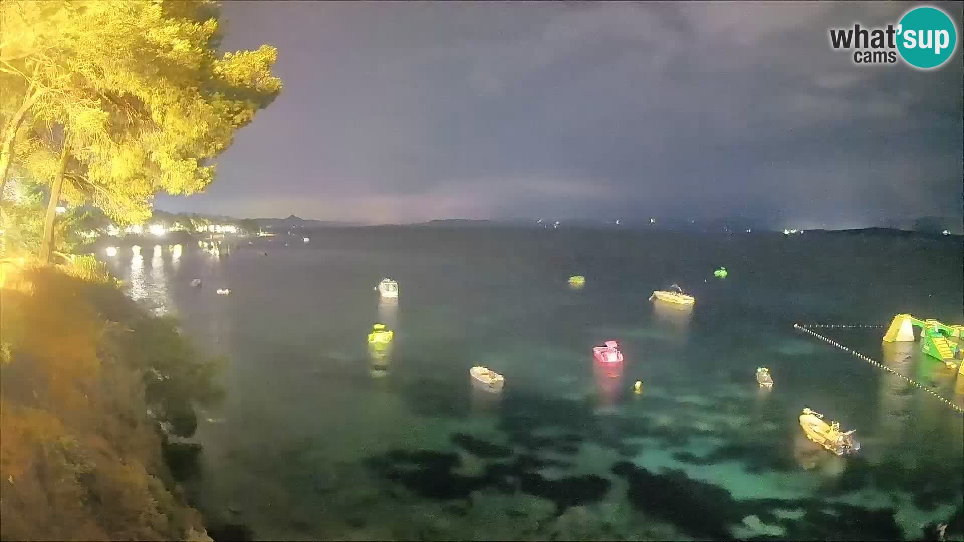 Webcam Strand Potočine Bol – Liveblick auf Borak Beach, Insel Brač