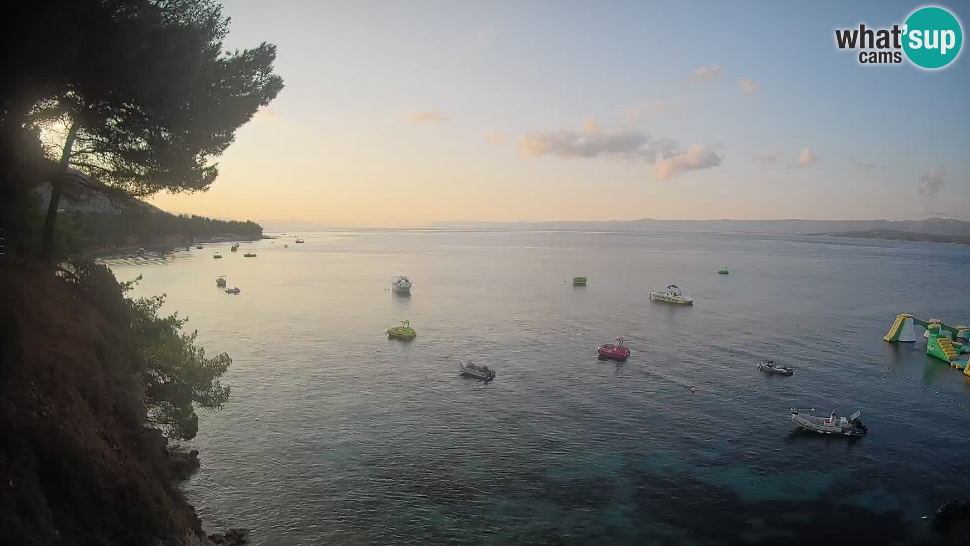 Webcam Strand Potočine Bol – Liveblick auf Borak Beach, Insel Brač