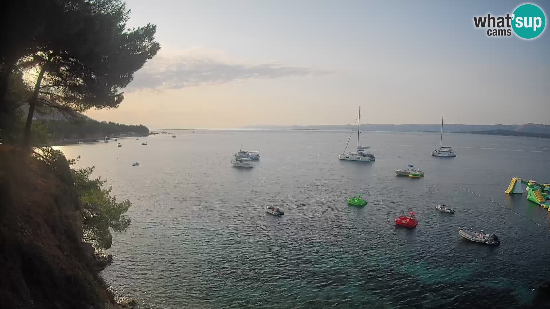 Webcam Potočine Beach Bol – Live View of Borak Beach, Brač Island
