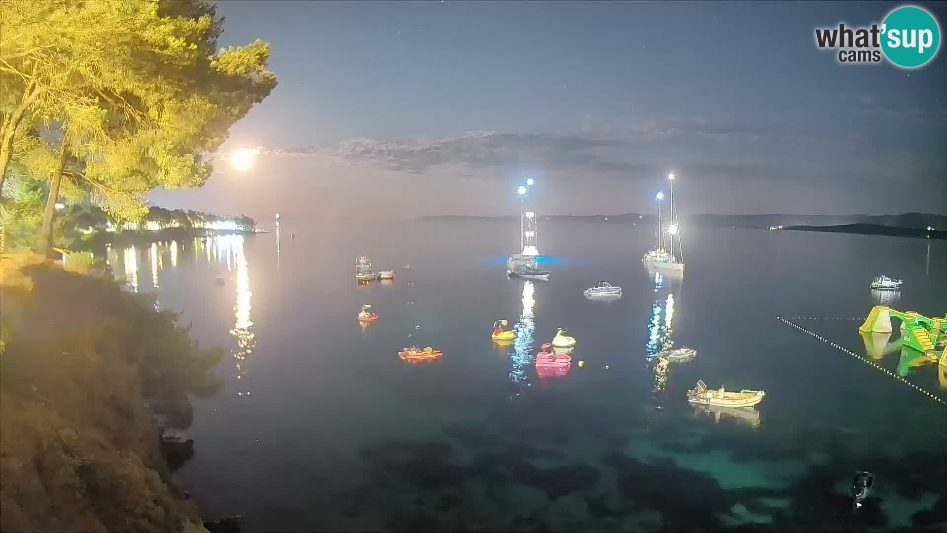 Webcam plage Potočine Bol – Vue en direct sur Borak Beach, île de Brač