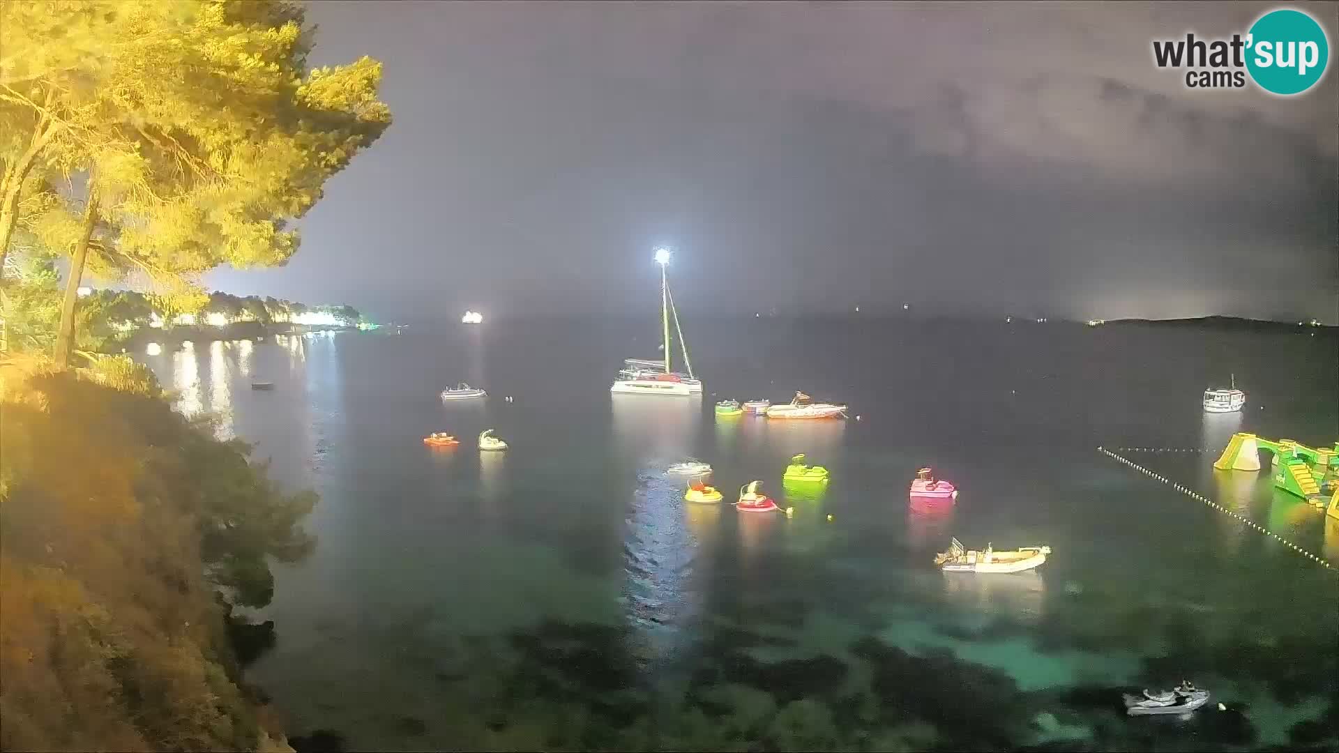 Webcam Strand Potočine Bol – Liveblick auf Borak Beach, Insel Brač
