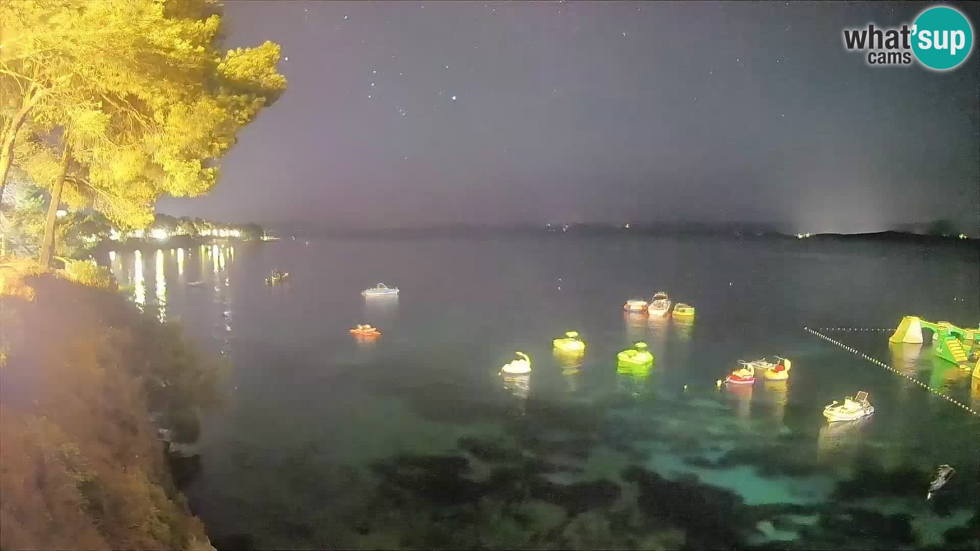 Webcam Strand Potočine Bol – Liveblick auf Borak Beach, Insel Brač
