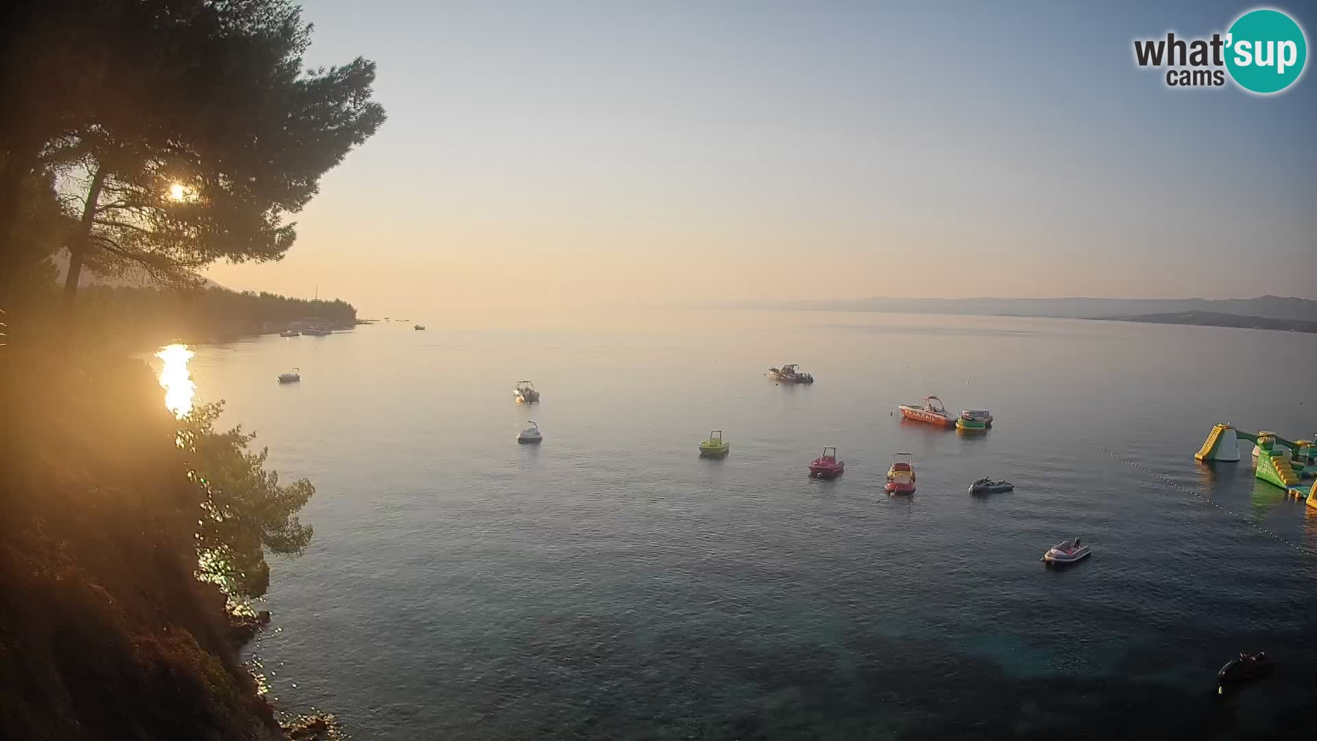 Webcam plage Potočine Bol – Vue en direct sur Borak Beach, île de Brač