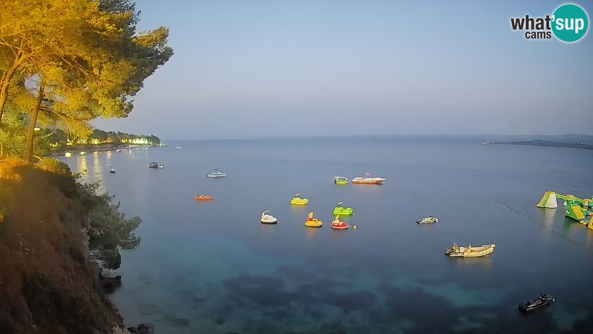 Webcam Potočine Beach Bol – Live View of Borak Beach, Brač Island