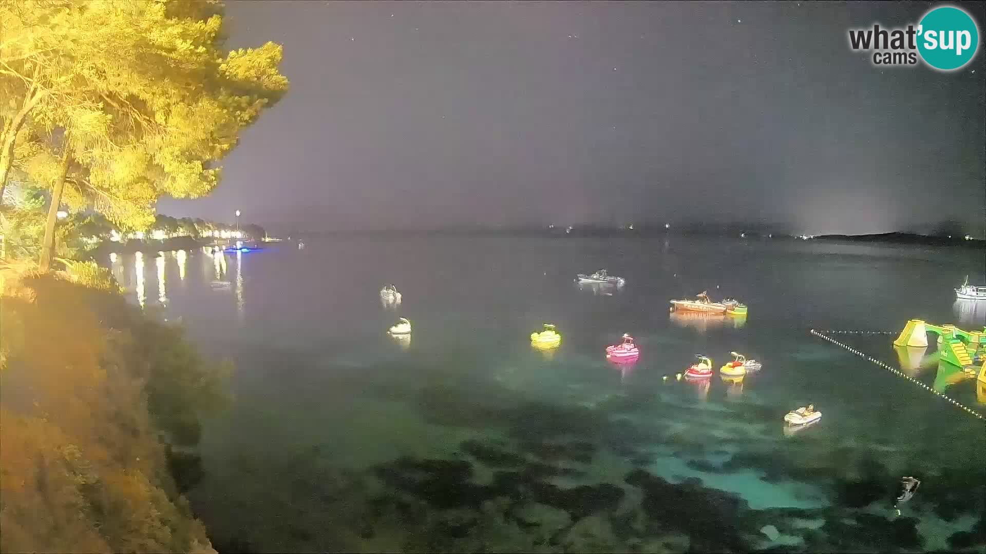 Webcam Strand Potočine Bol – Liveblick auf Borak Beach, Insel Brač