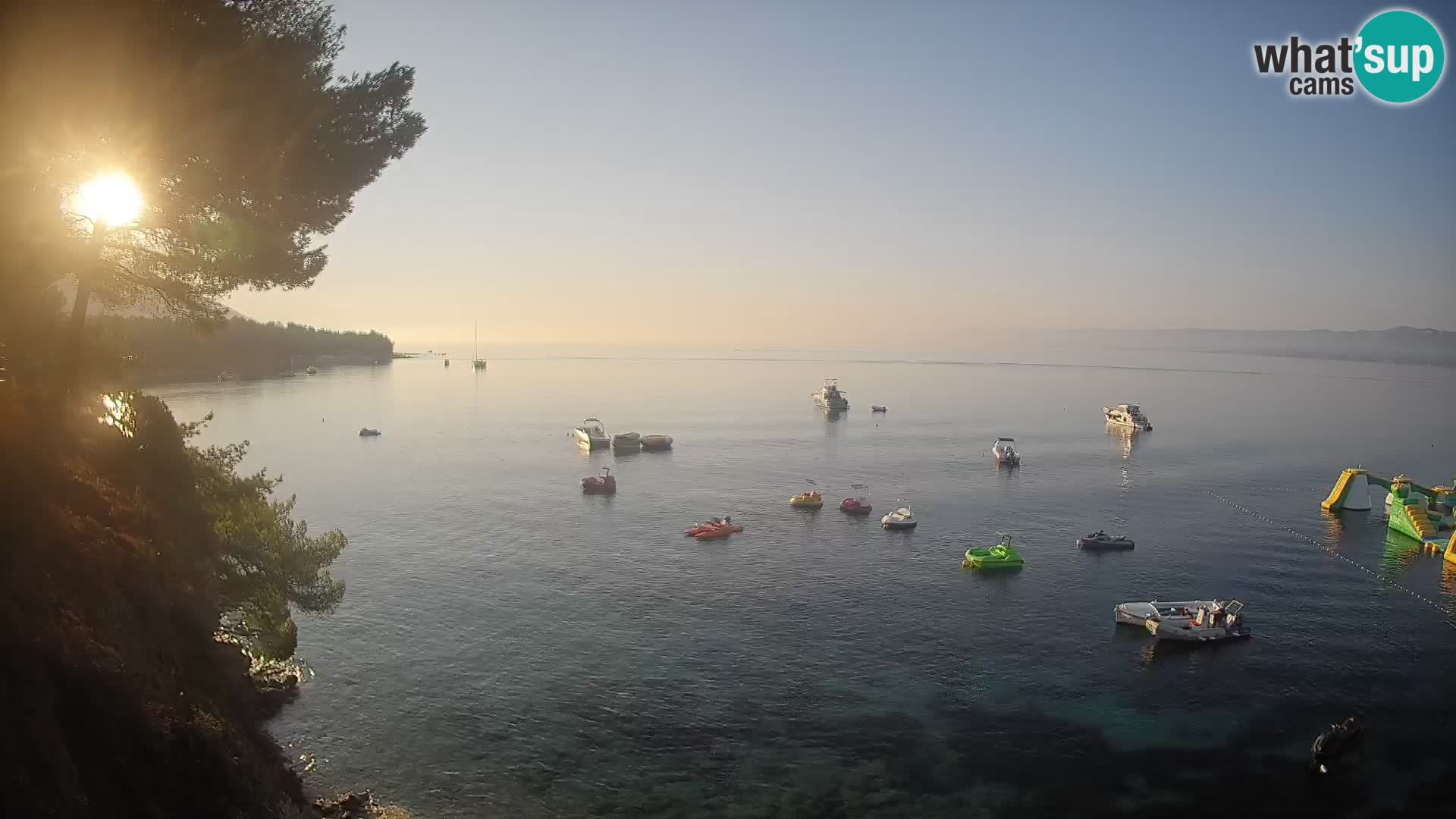 Webcam Playa Potočine Bol – Vista en vivo de Borak Beach, Isla de Brač