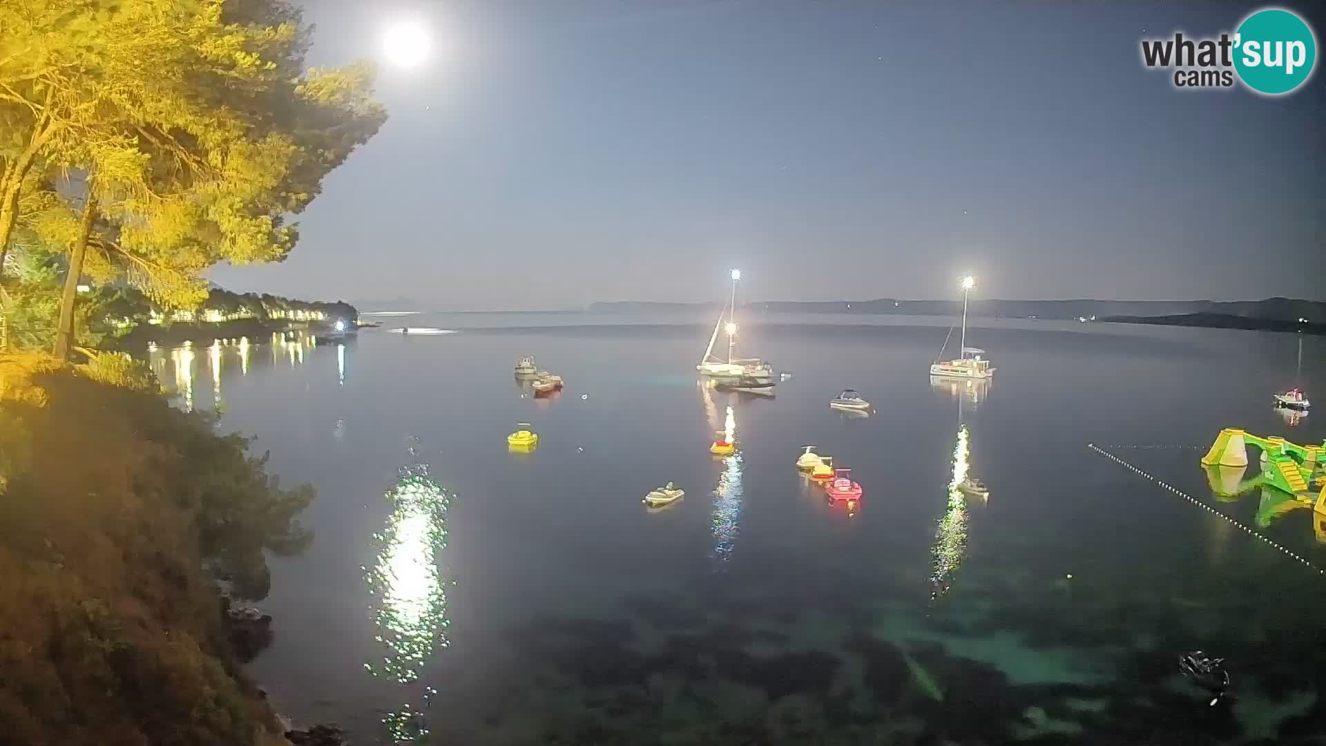Webcam Potočine Beach Bol – Live View of Borak Beach, Brač Island