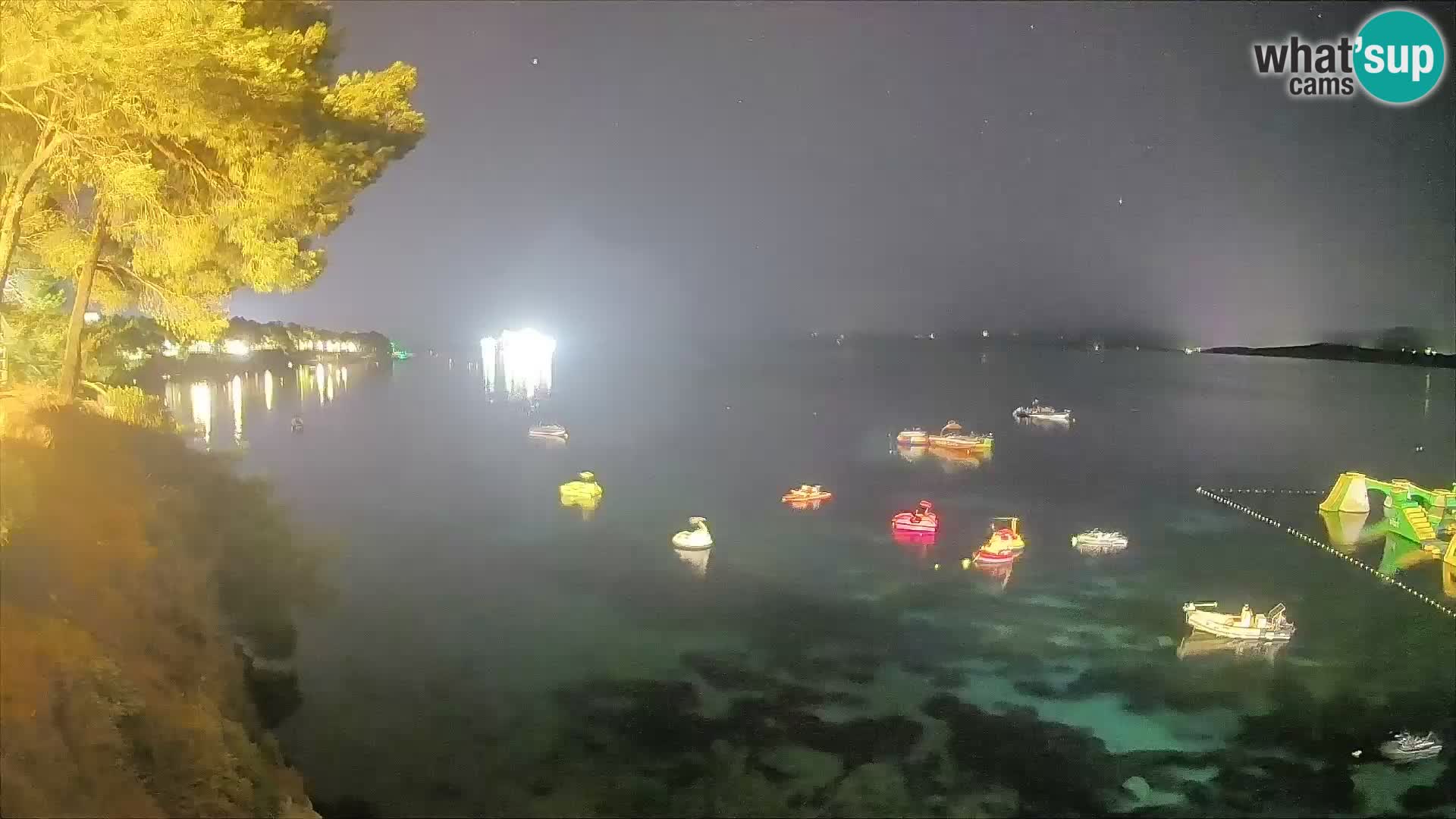 Webcam plage Potočine Bol – Vue en direct sur Borak Beach, île de Brač