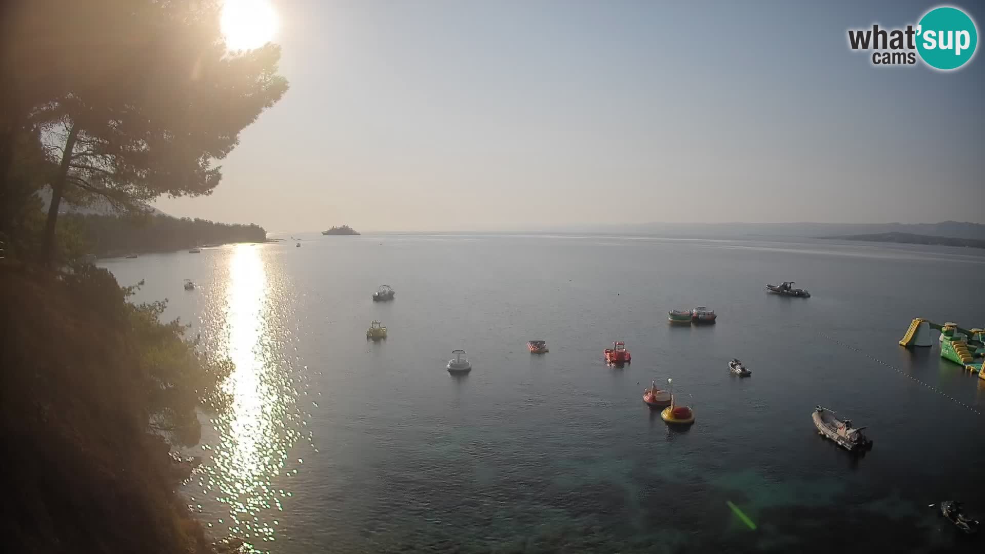 Webcam Potočine Beach Bol – Live View of Borak Beach, Brač Island