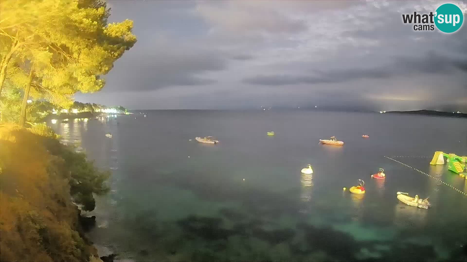 Webcam plage Potočine Bol – Vue en direct sur Borak Beach, île de Brač