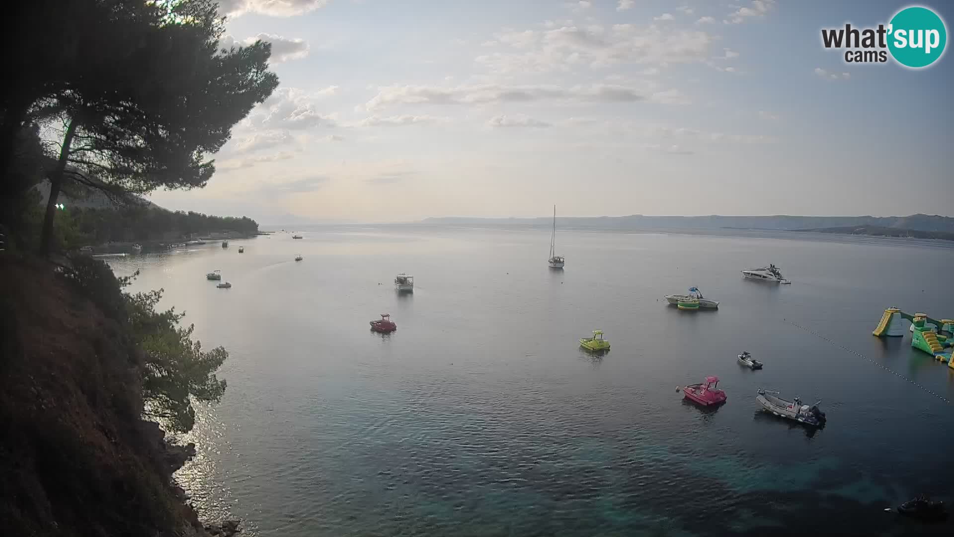 Webcam Potočine Beach Bol – Live View of Borak Beach, Brač Island