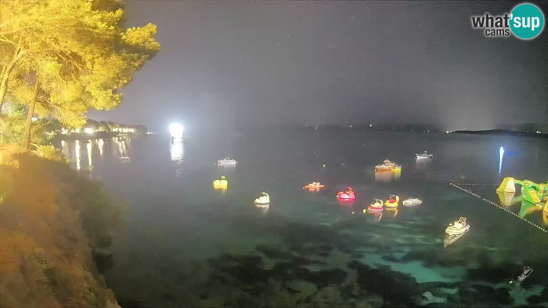 Webcam plage Potočine Bol – Vue en direct sur Borak Beach, île de Brač
