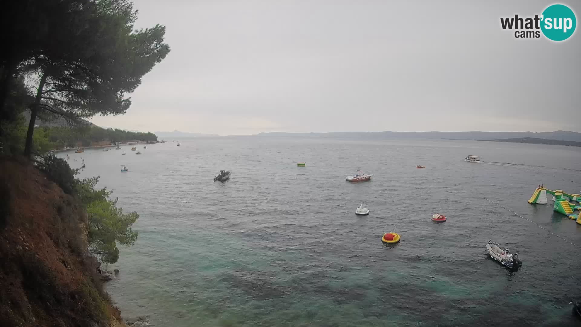 Webcam Potočine Beach Bol – Live View of Borak Beach, Brač Island
