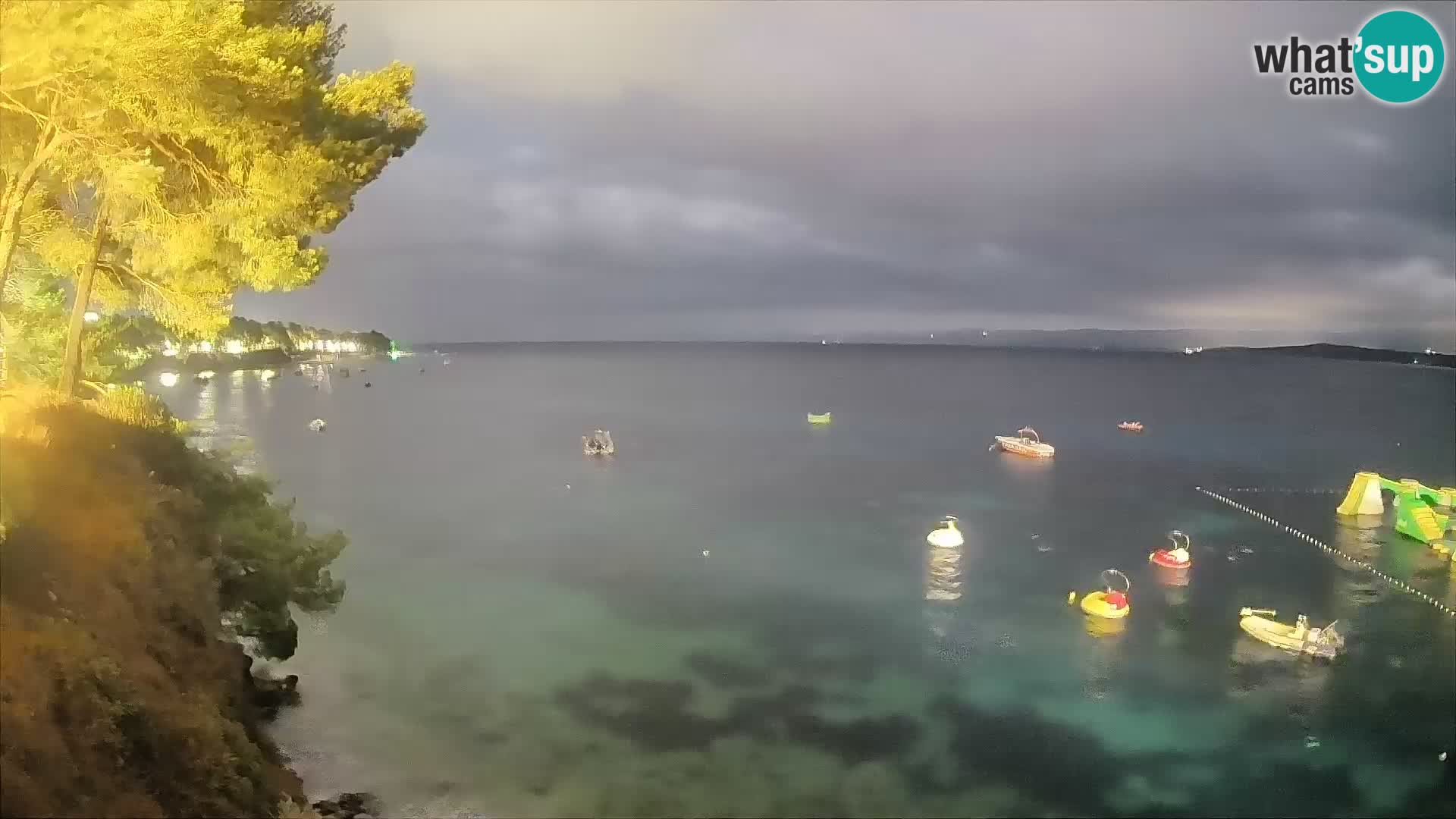 Webcam plage Potočine Bol – Vue en direct sur Borak Beach, île de Brač