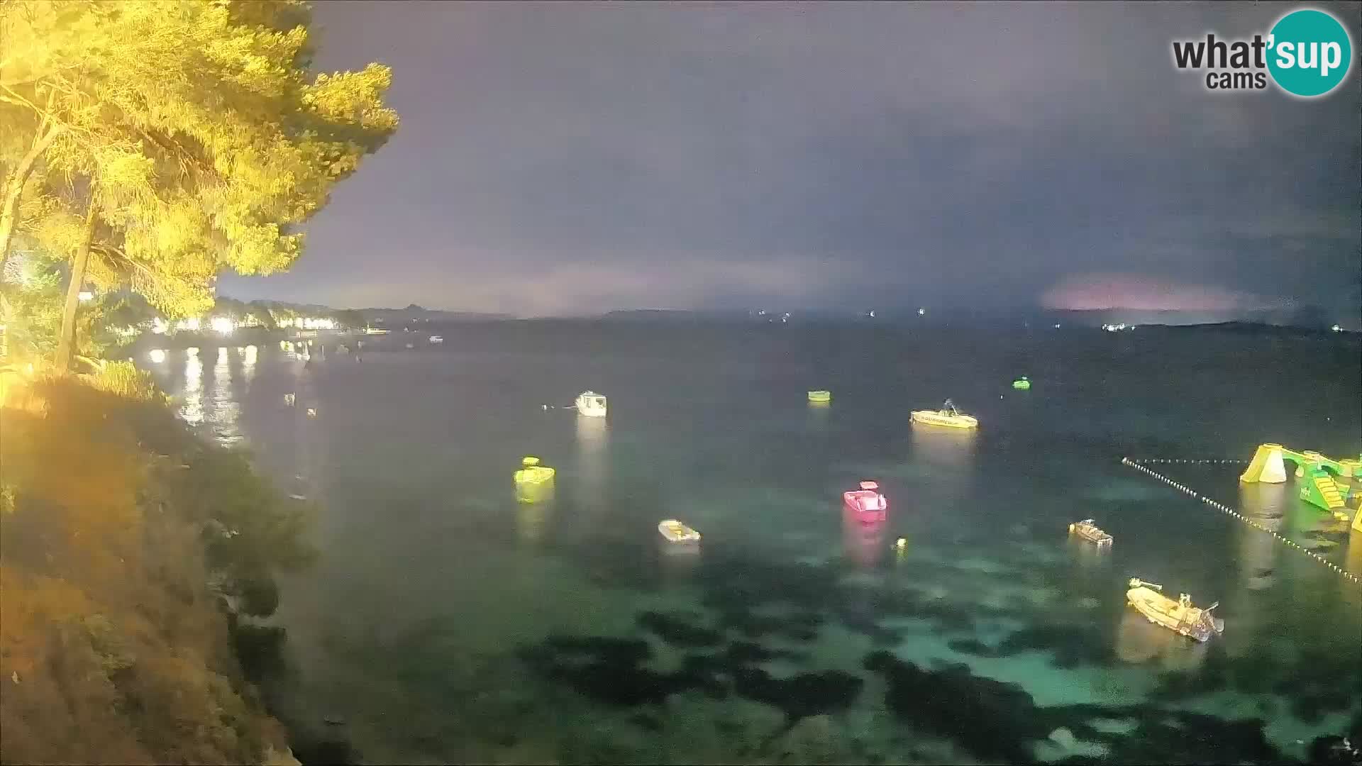 Webcam Playa Potočine Bol – Vista en vivo de Borak Beach, Isla de Brač