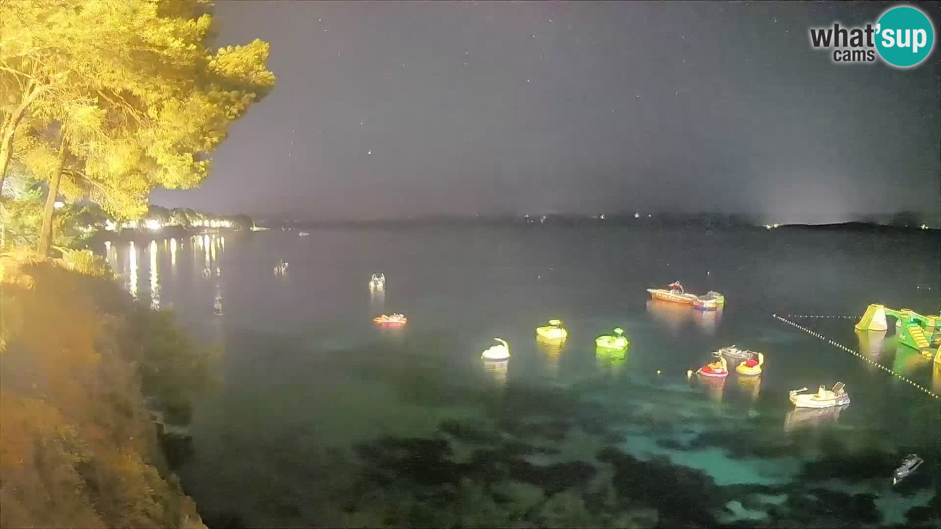 Webcam plage Potočine Bol – Vue en direct sur Borak Beach, île de Brač