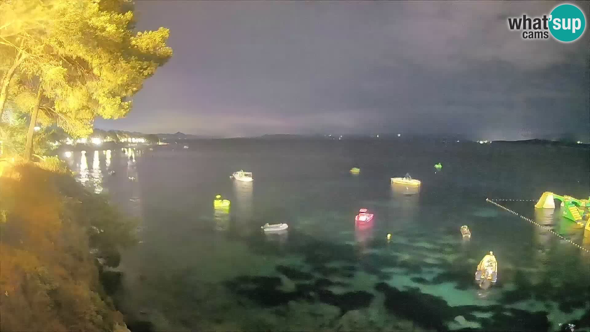 Webcam plage Potočine Bol – Vue en direct sur Borak Beach, île de Brač